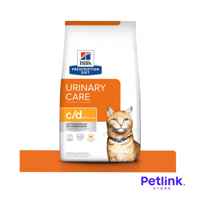 HILLS PRESCRIPTION DIET URINARY CARE C/D MULTICARE ALIMENTO SECO GATO CUIDADO URINARIO BOLSA 1.81 KILOS