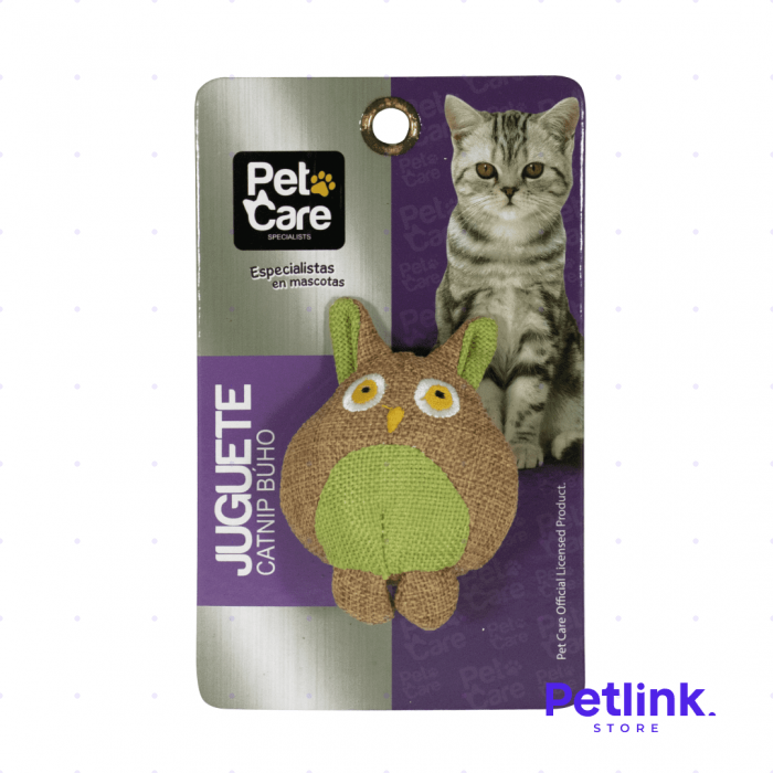 PETCARE BUHO CON CATNIP JUGUETE PARA GATOS